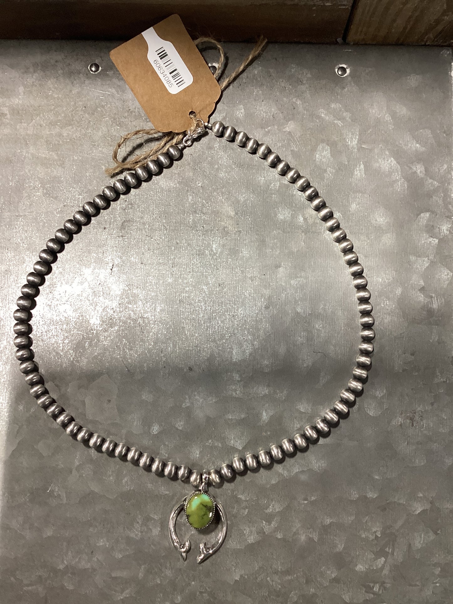 Sonoran Naja Pendant Navajo Pearl Necklace