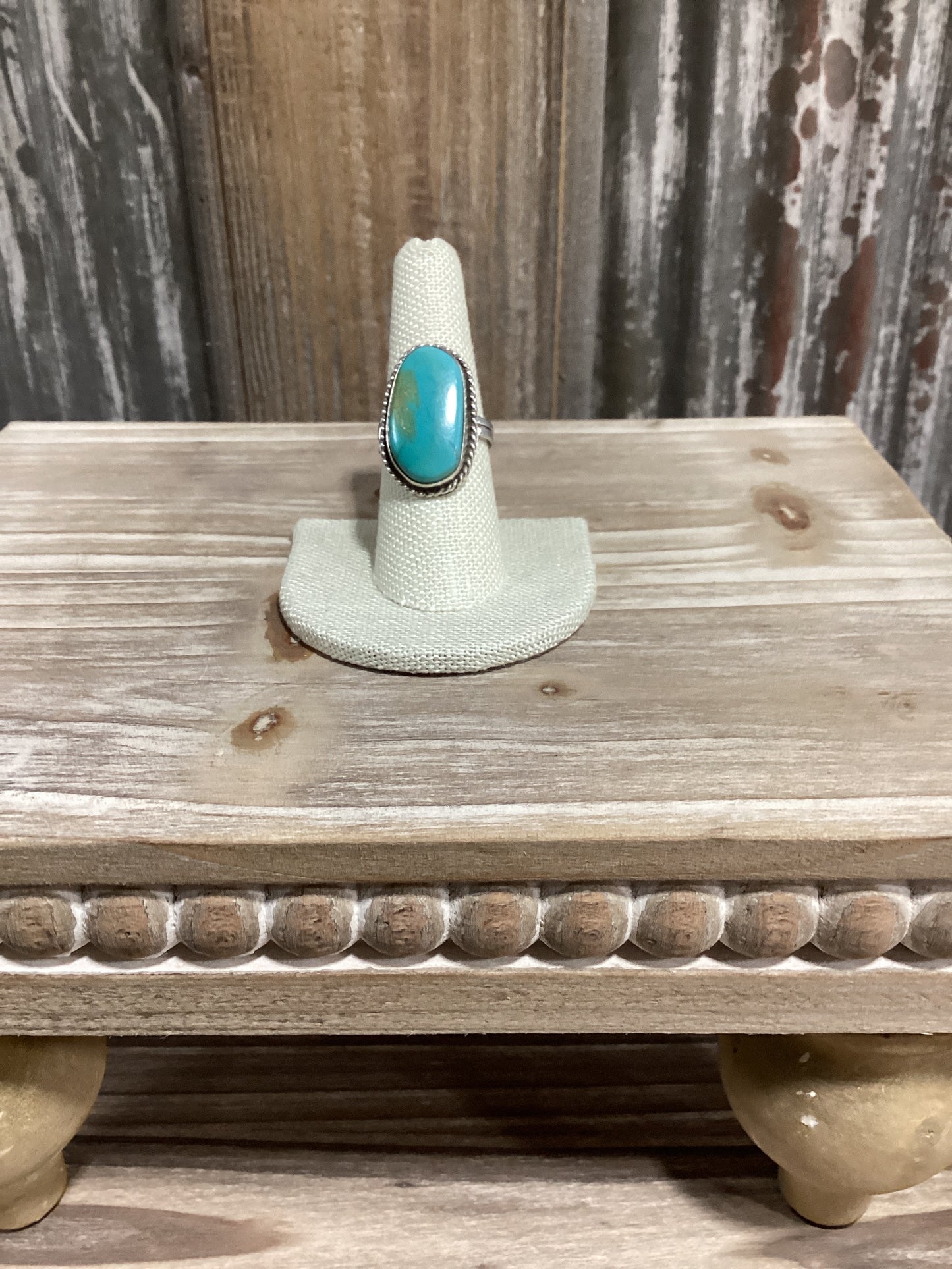Oval Turquoise Ring