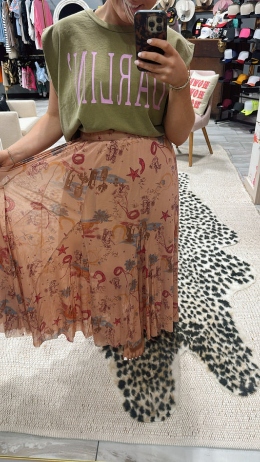 Western Rodeo Skirt