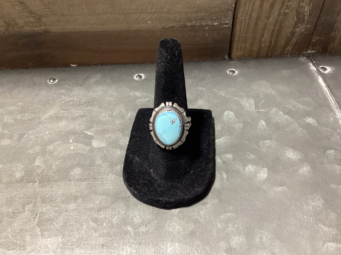 Golden Hills Turquoise Ring Size 5 1/2