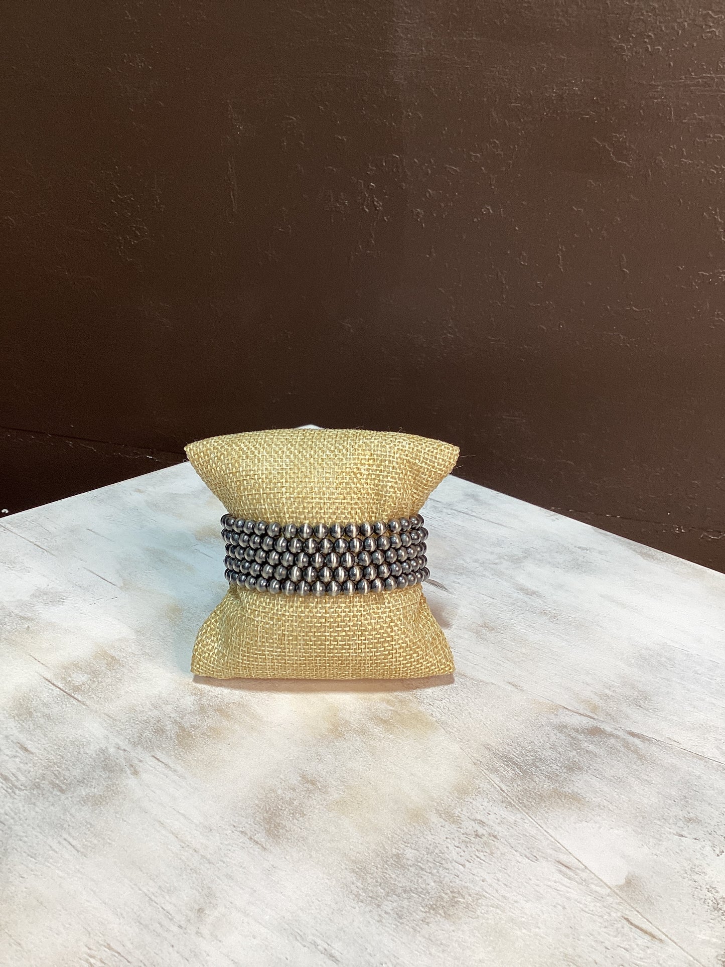 5mm Navajo Pearl Braclet