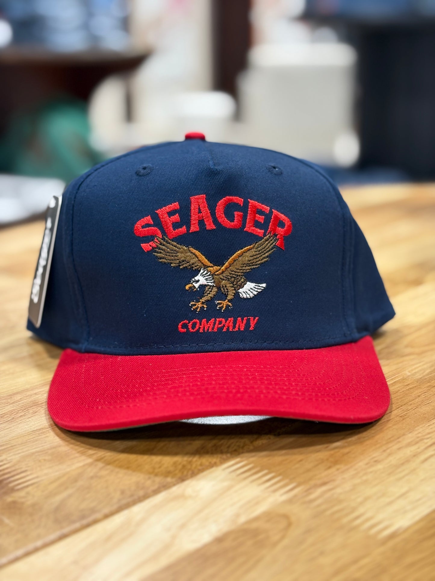 Bradley Snapback - Navy/Red