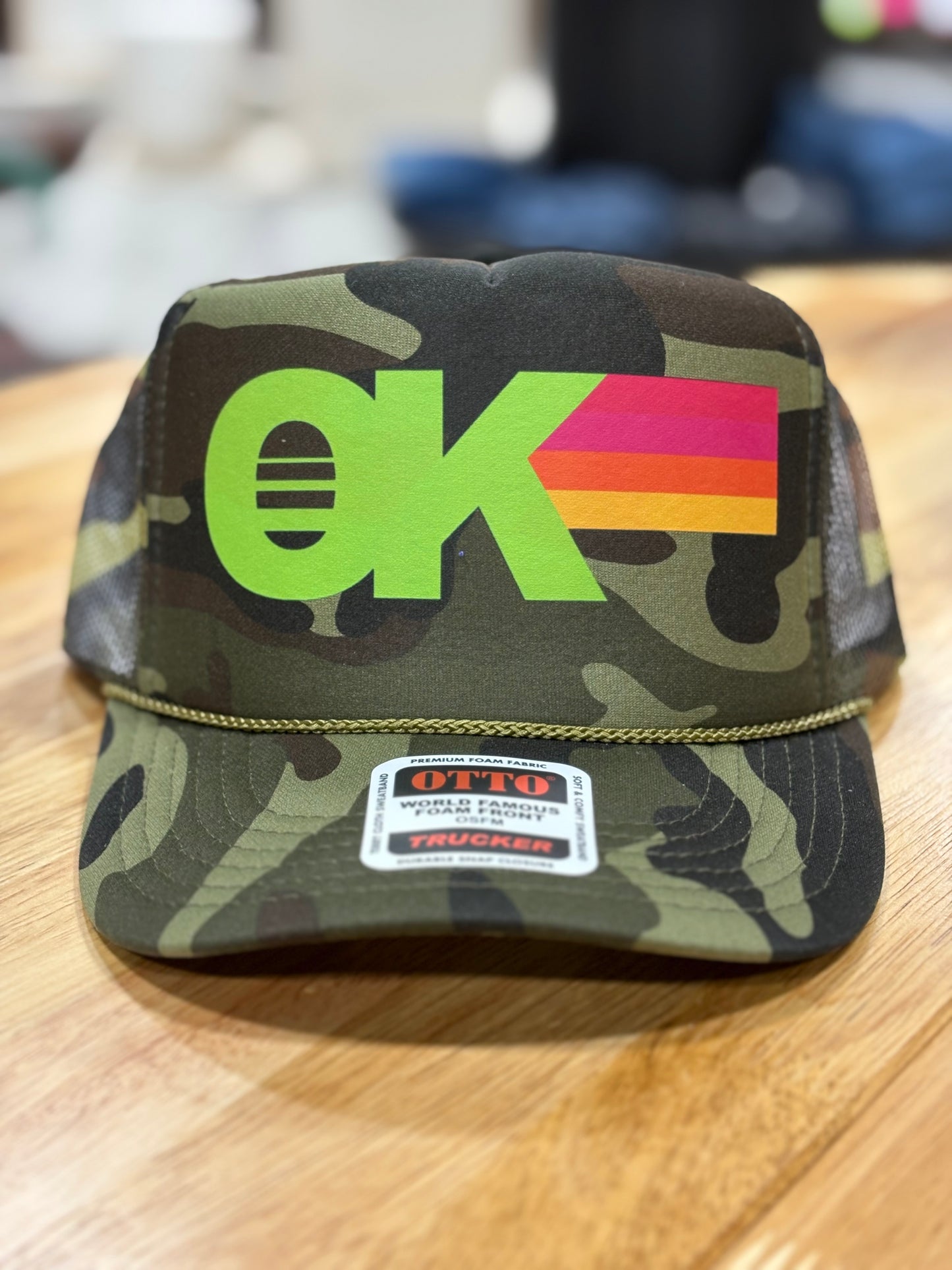 OK Trucker Hat -Camo