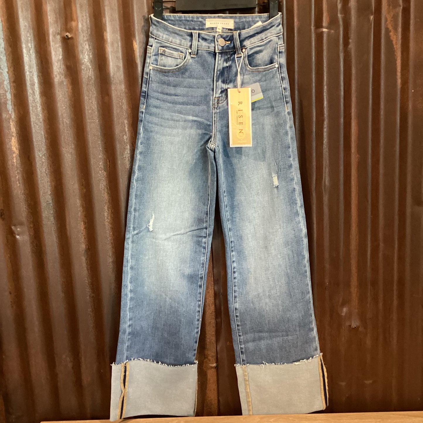 Risen Jeans Rolled Cuff
