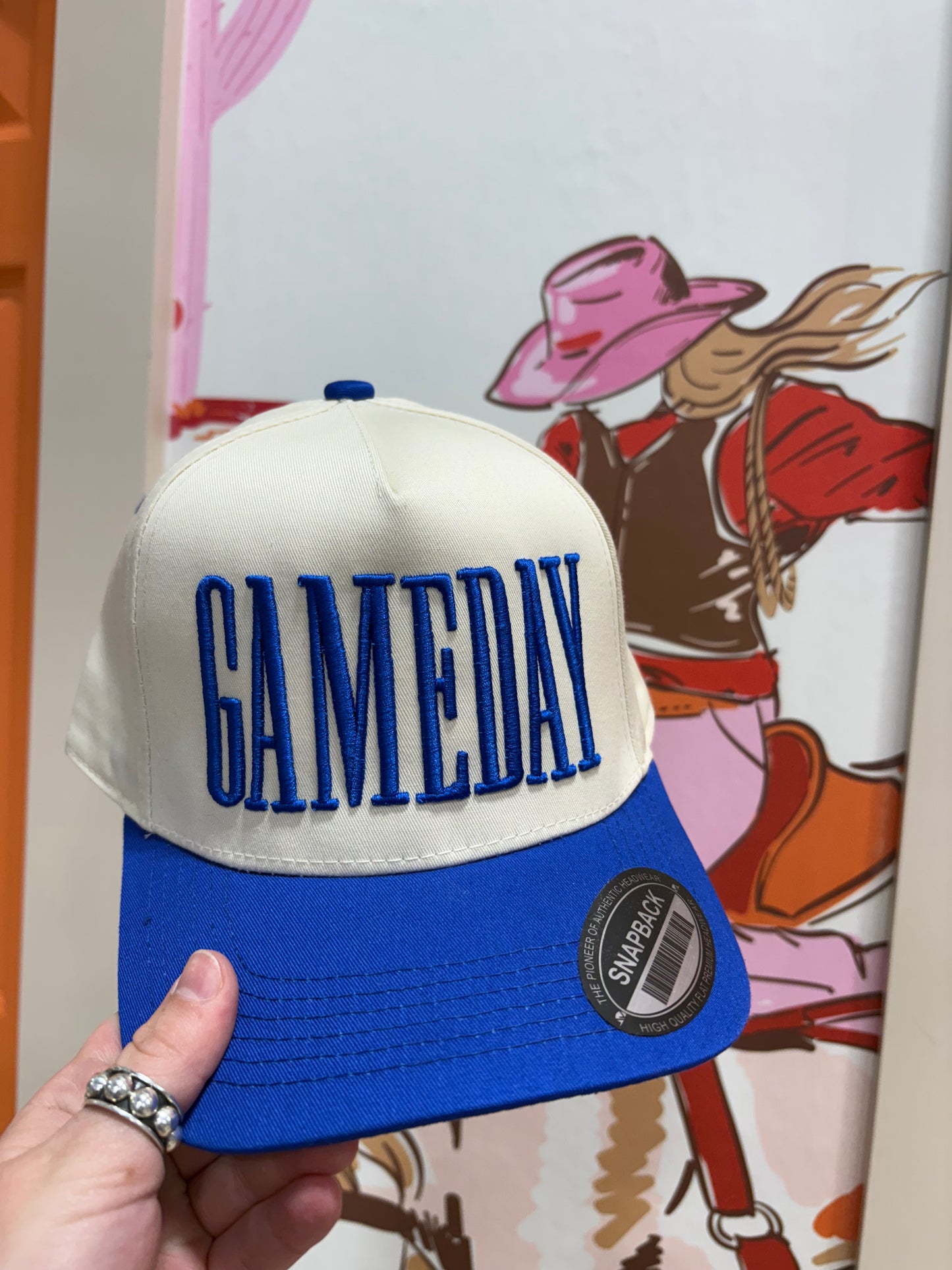 Blue GAMEDAY Trucker