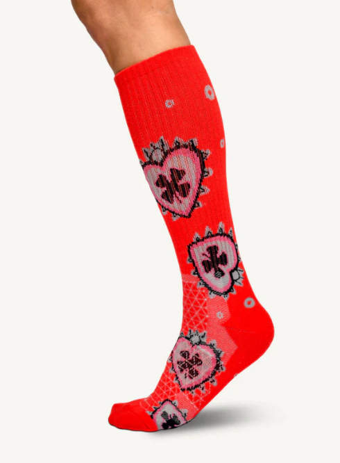 Lucky Love Red Performance Socks