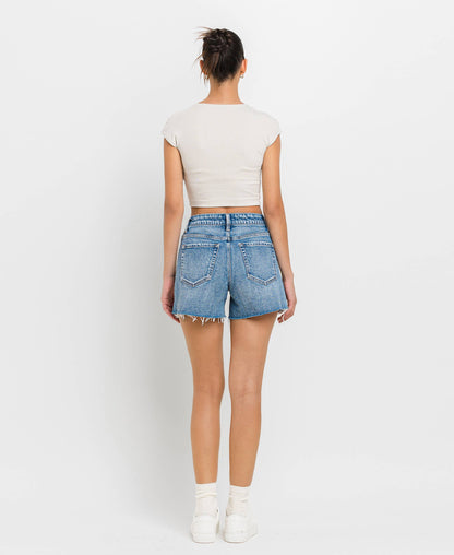 Rebbeca Dark High Waisted Short