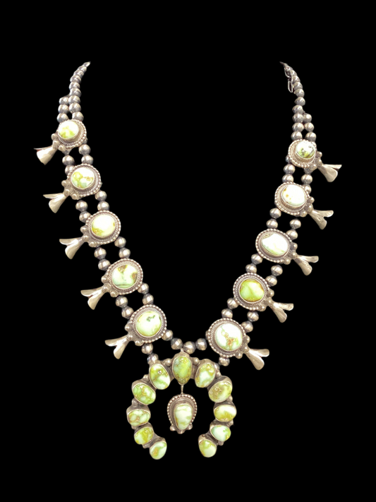 Palomino Squash Blossom Necklace