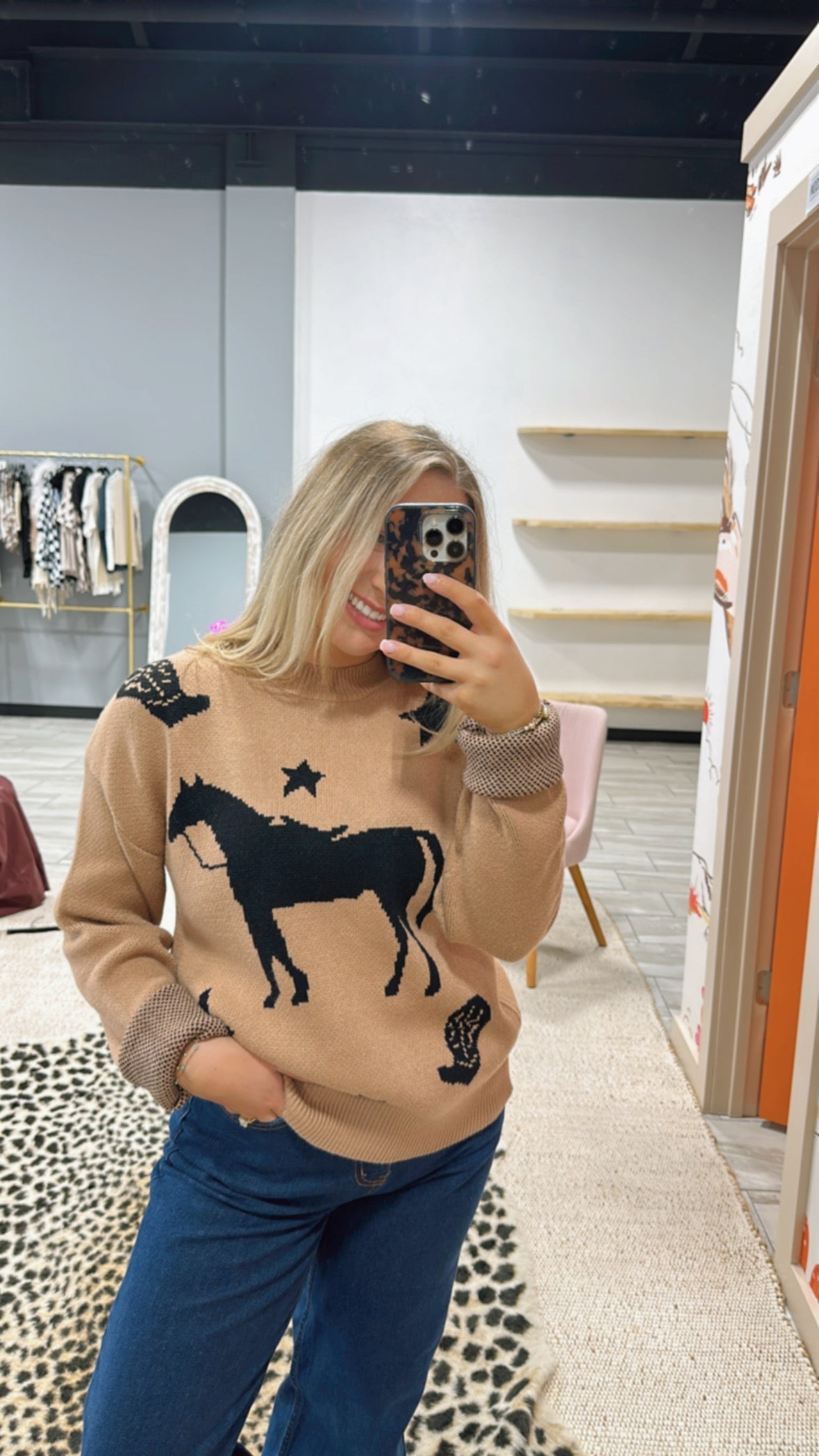 Giddy Up Sweater