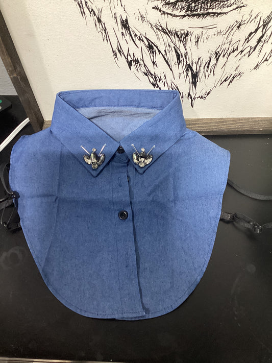 Denim Bling Corporate Collar