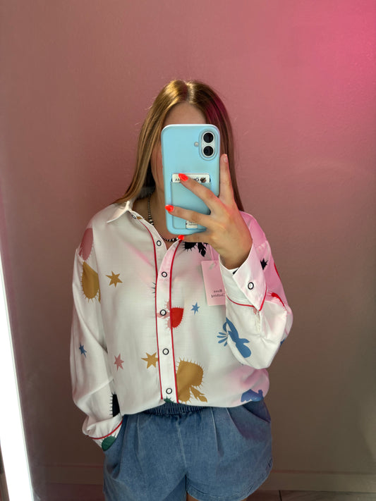 Sunshine Button Up