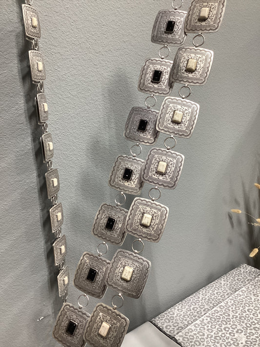 Large Square Conch Belt