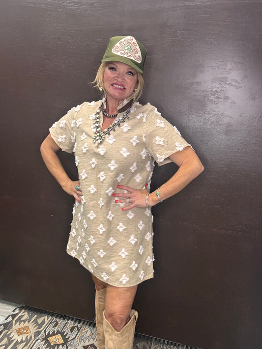 Golden Bloom Dress