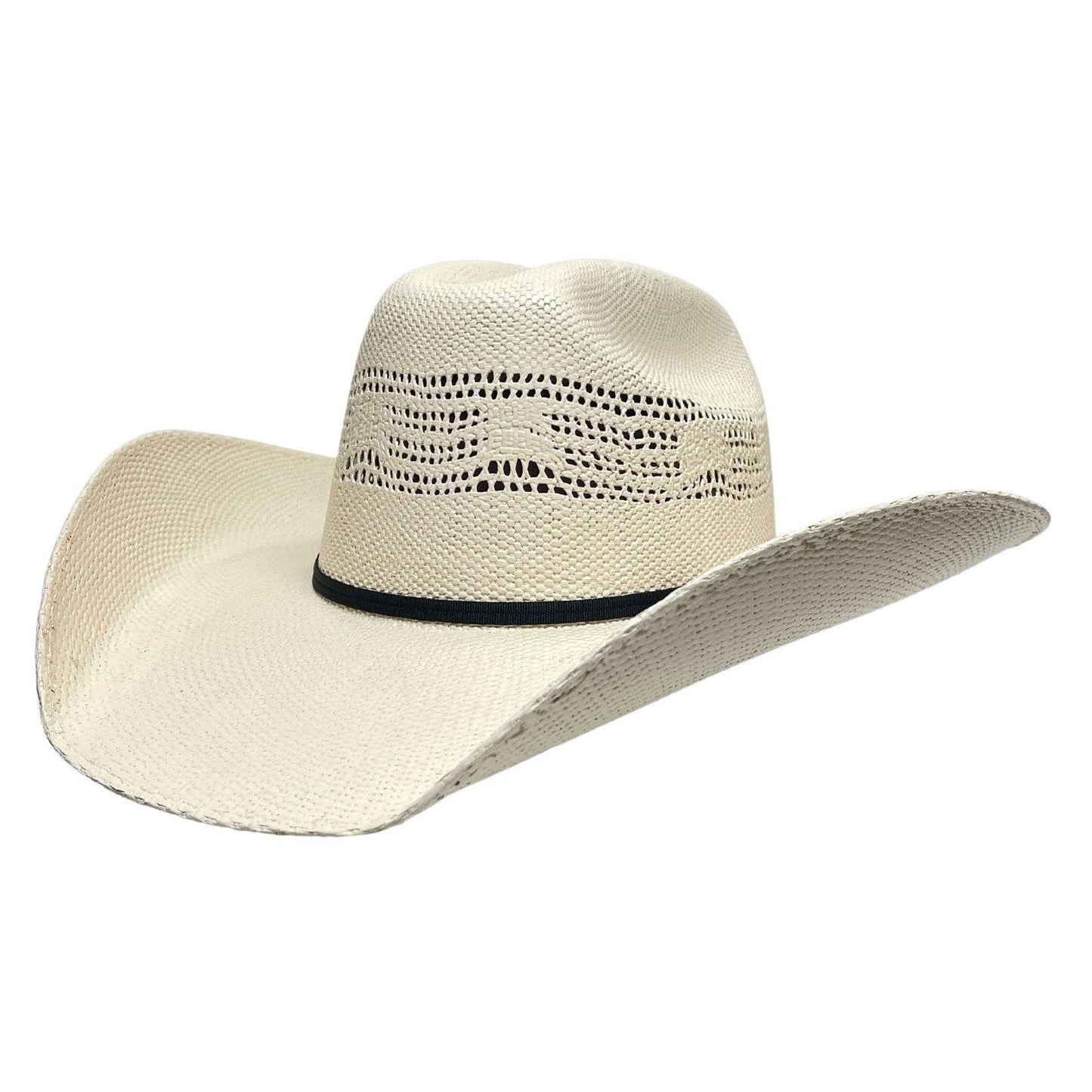Bozeman -Men Straw Cowboy Hat: Cream