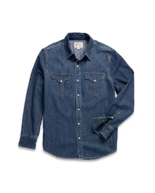 Men's Denim Pearl Snap