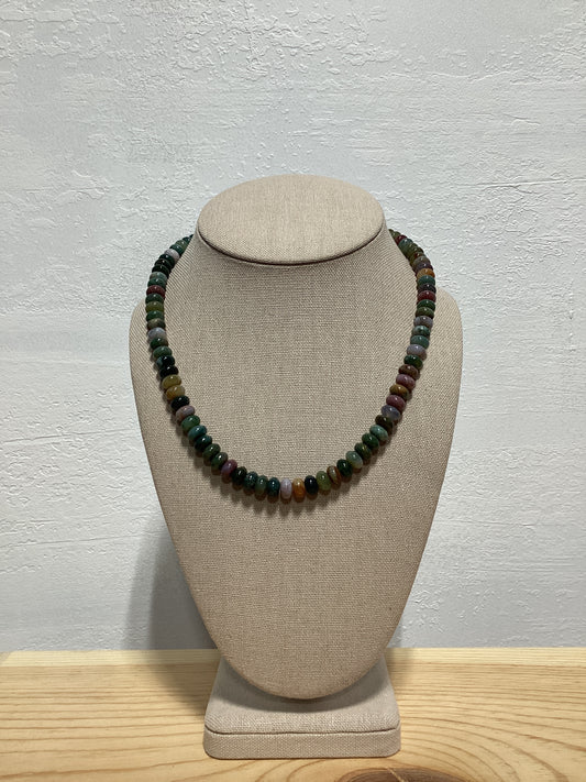 Green Beaded Necklace