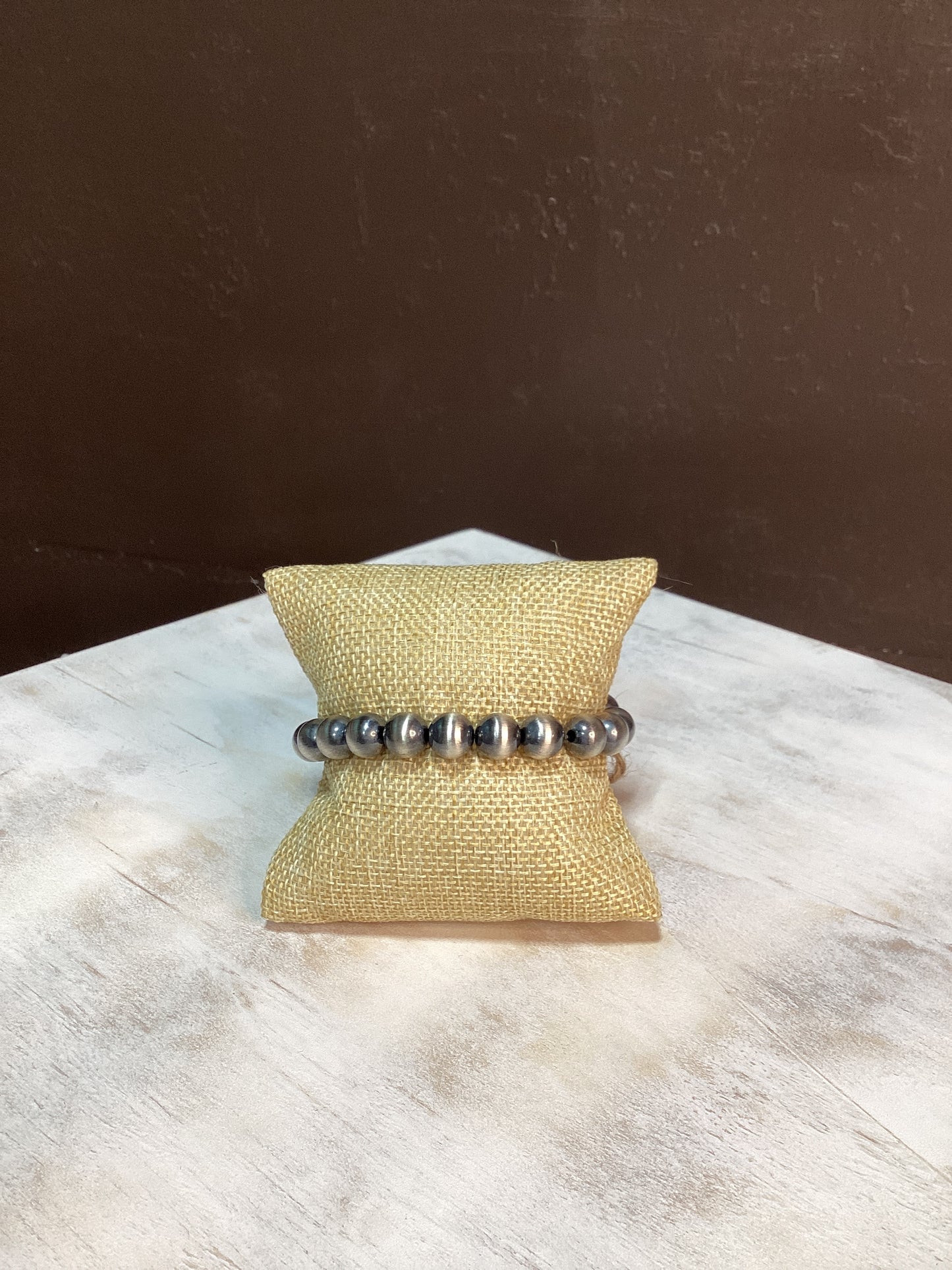10mm Navajo Pearl Braclet