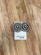 Faux White Cluster Earrings