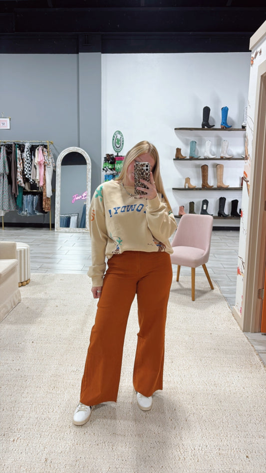 The Longhorns Wide Leg
