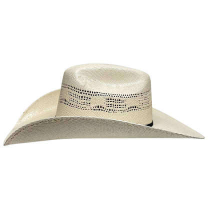 Bozeman -Men Straw Cowboy Hat: Cream