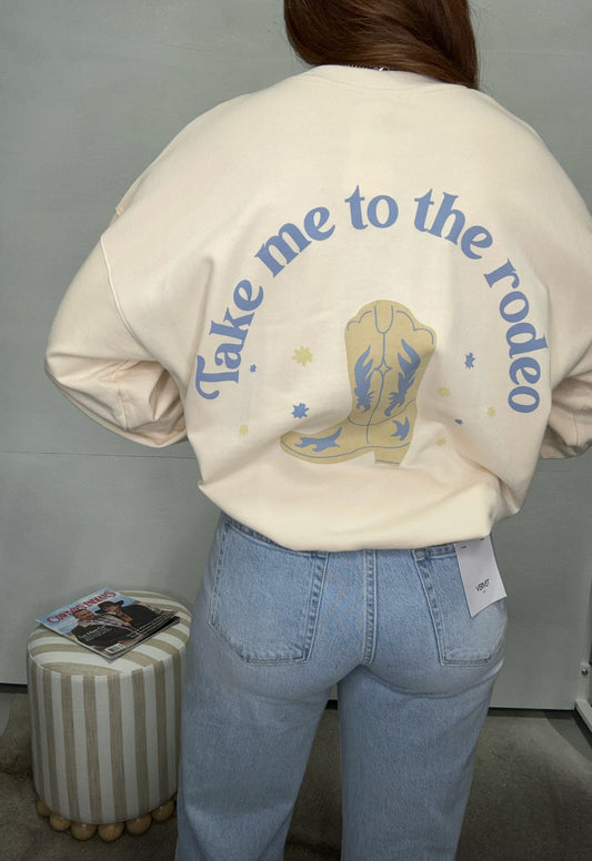 Take Me To the Rodeo Pullover
