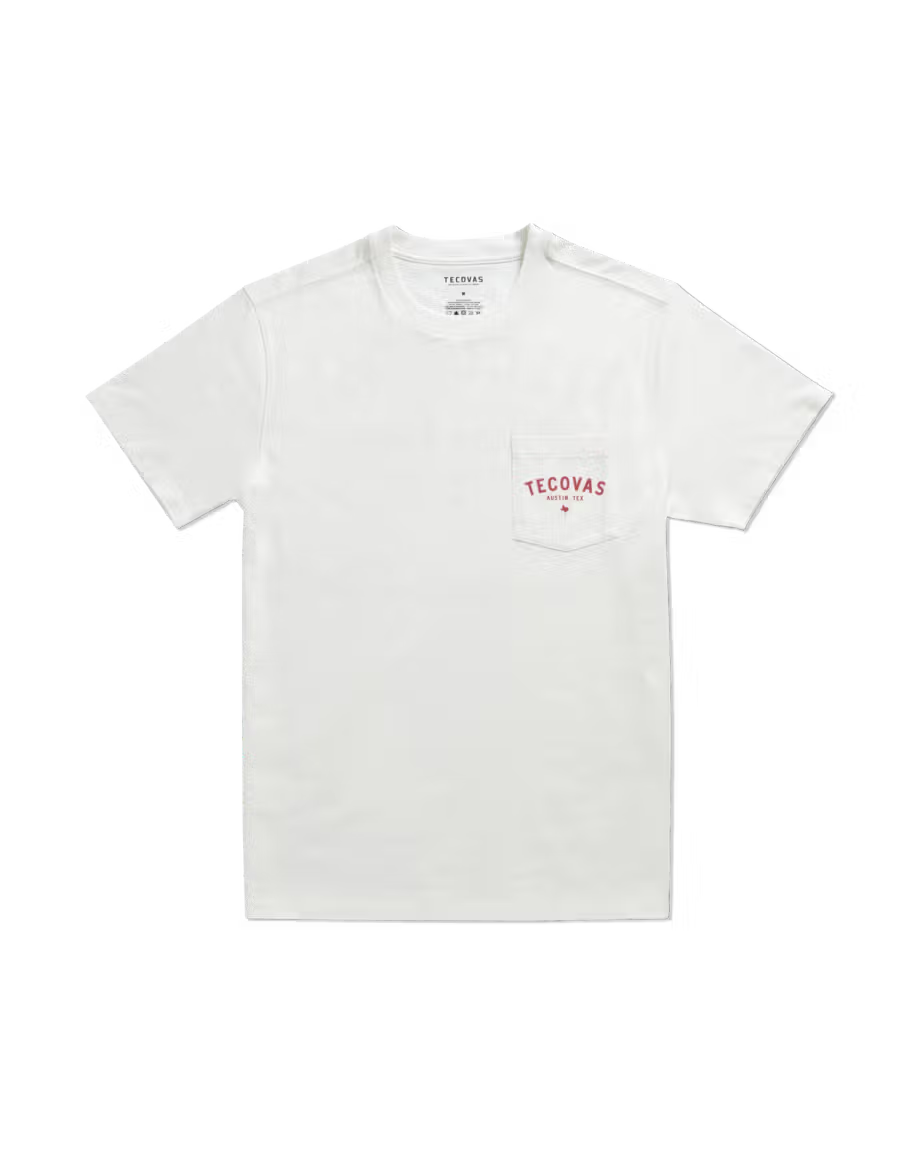 Fine Markers Pocket Tee - Bone