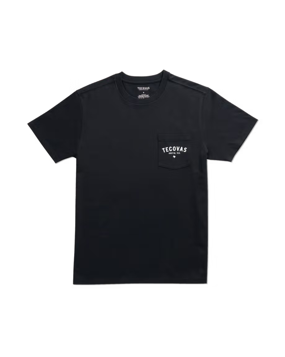 Men’s Fine Markers Pocket Tee - Black