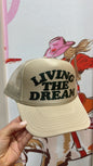 Living The Dream Trucker - Khaki
