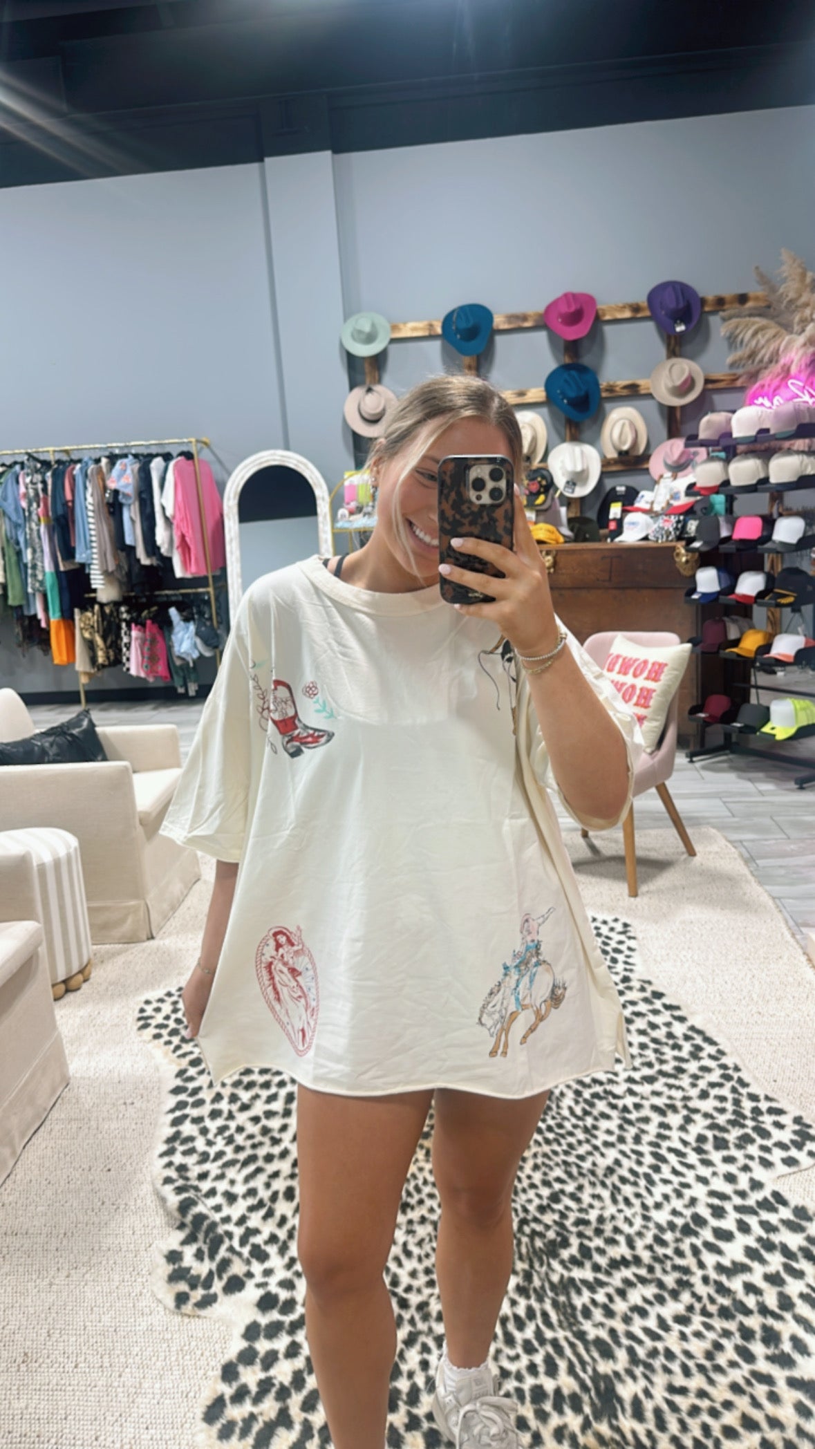 Wild West Lady Graphic Tee