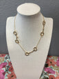 Horse Bit Necklace - Gold
