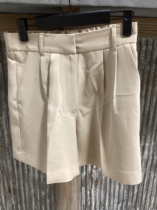 The Workshop Tan Shorts