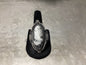 Large Oval Black and White Ring Adjustable