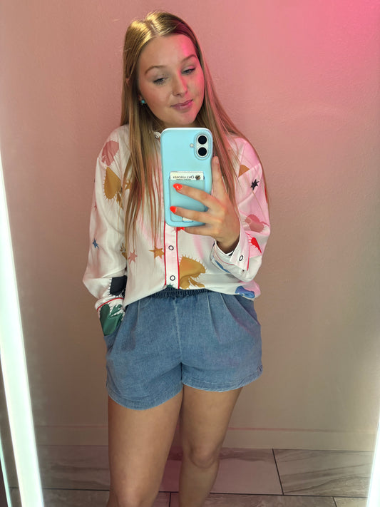 Sunshine Button Up