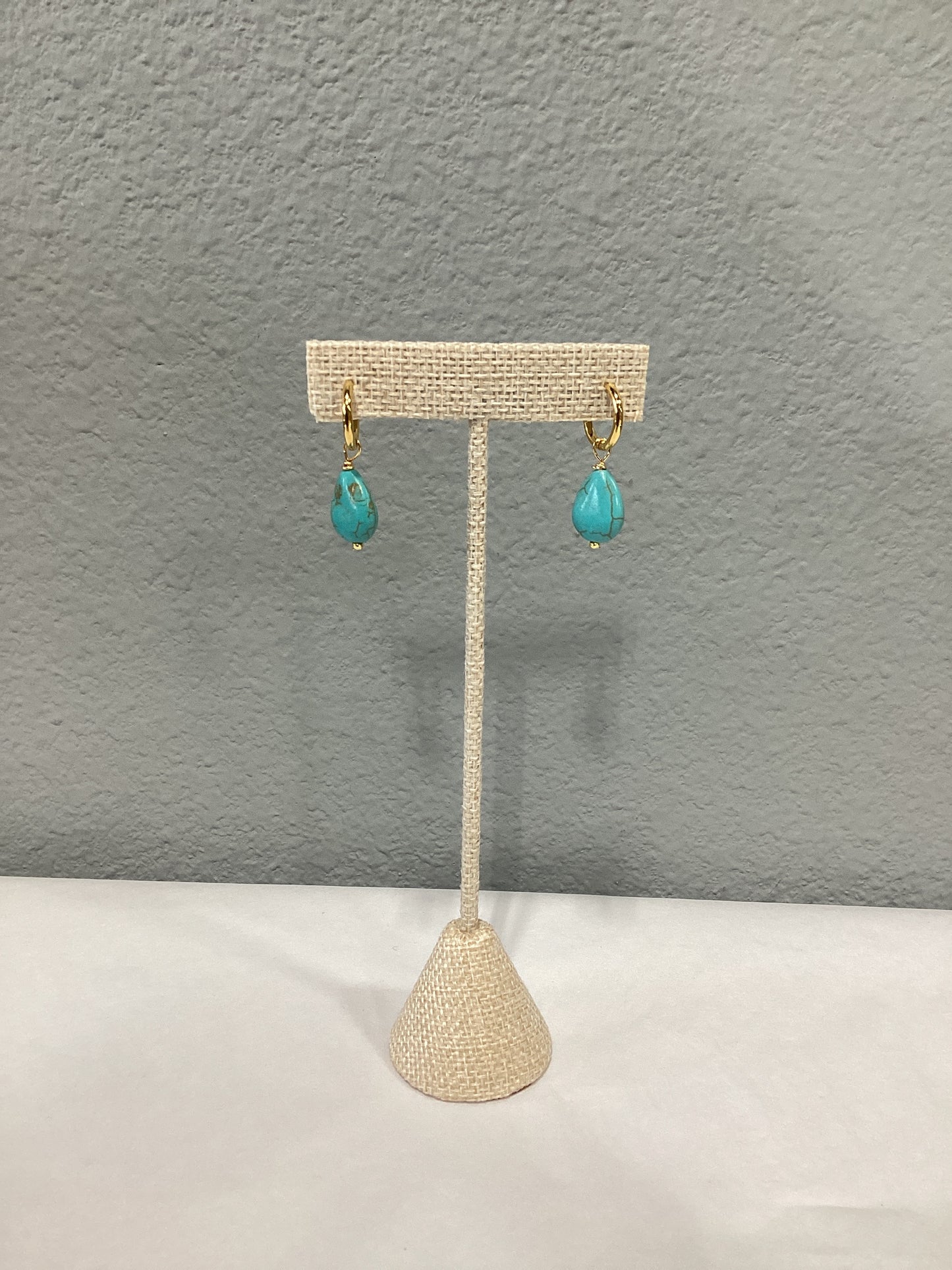 Turquoise Charm Earrings