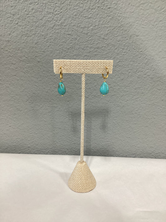 Turquoise Charm Earrings