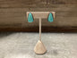 Turquoise and Sterling Silver Earrings