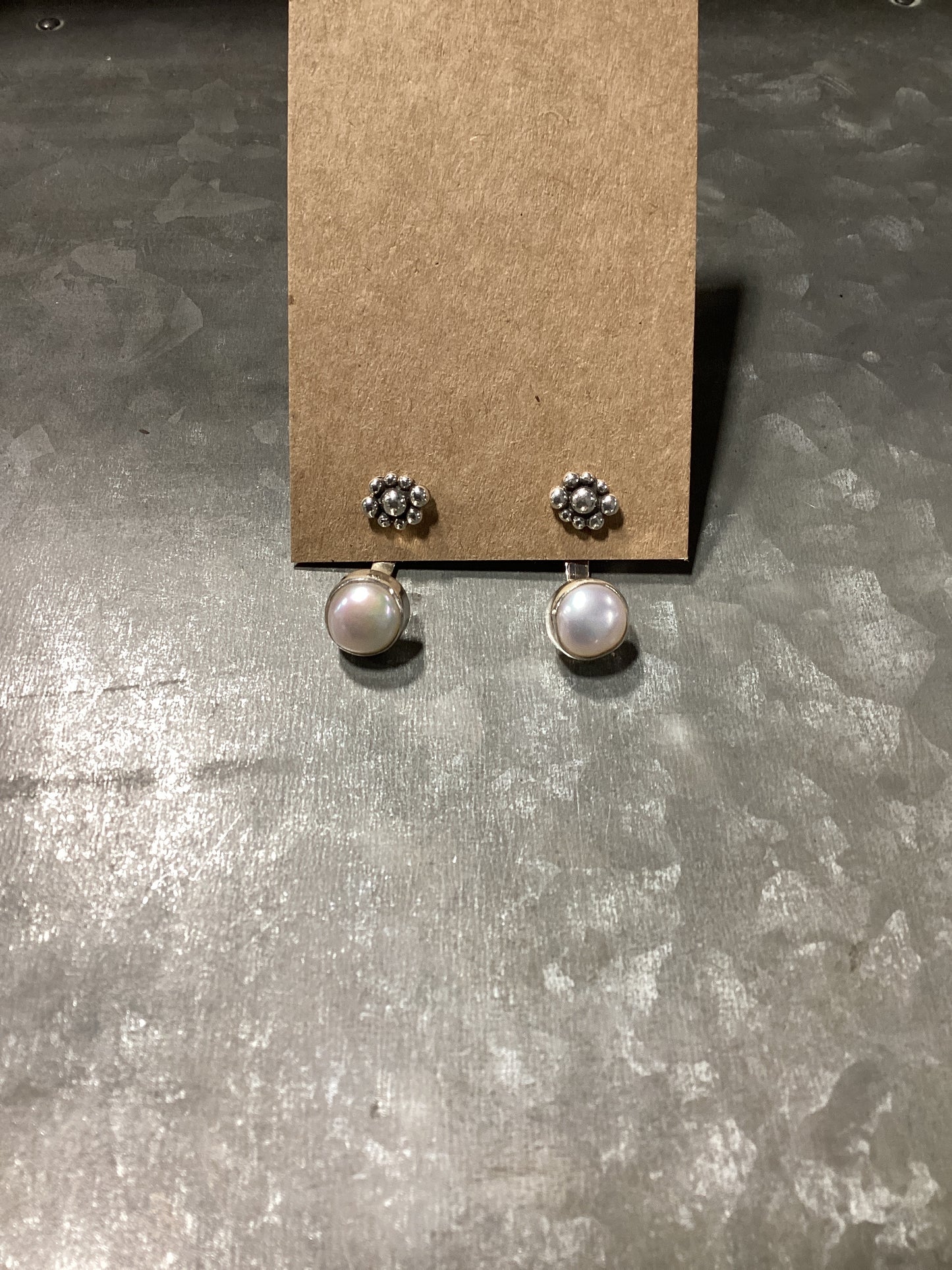 Pearl Under Lobe Earrings
