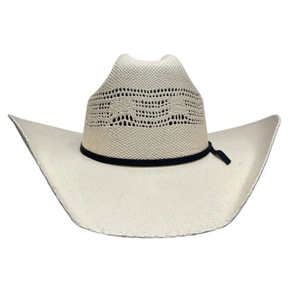 Bozeman -Men Straw Cowboy Hat: Cream
