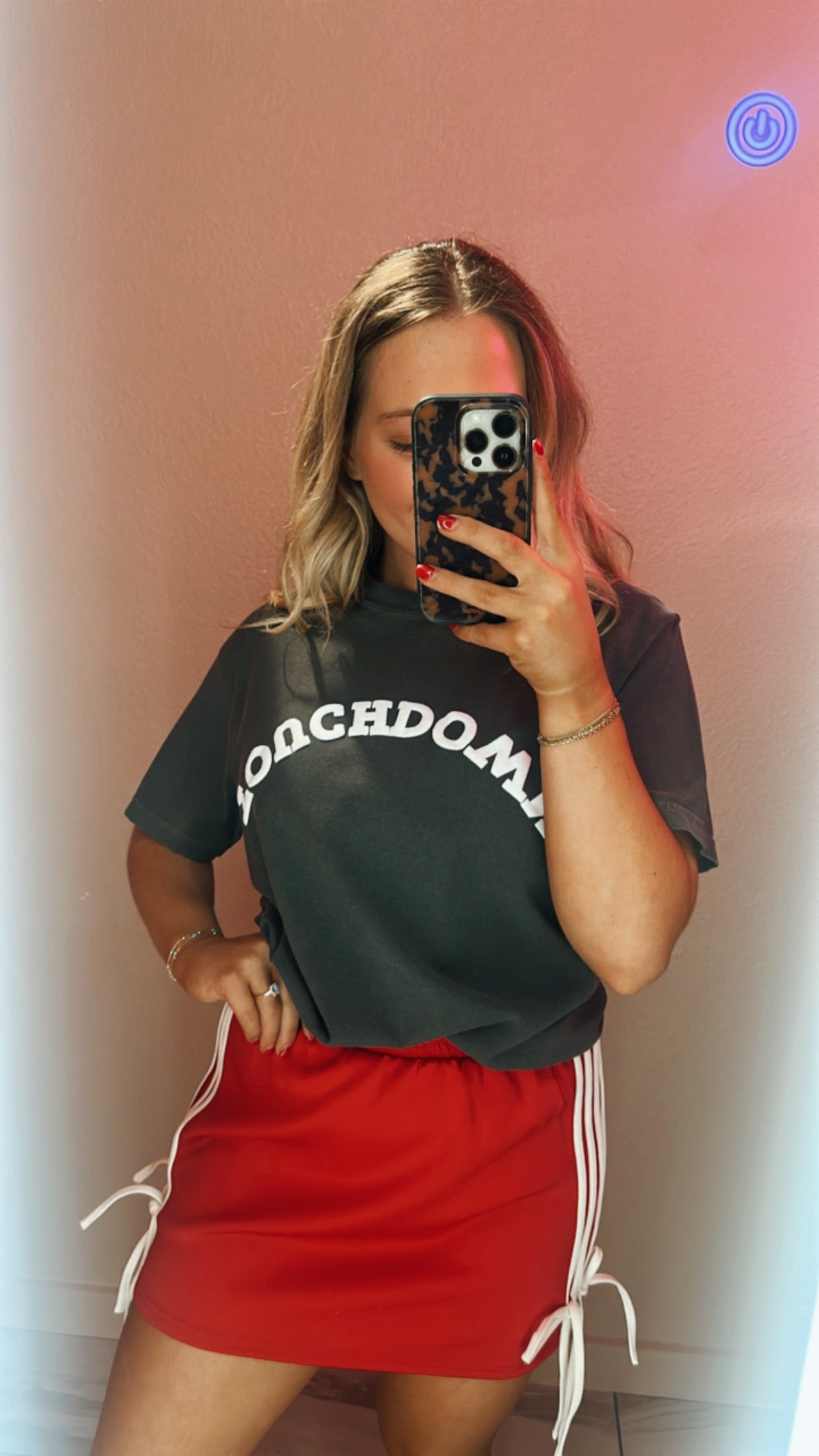 Puff Upside Down “Touchdown” Tee