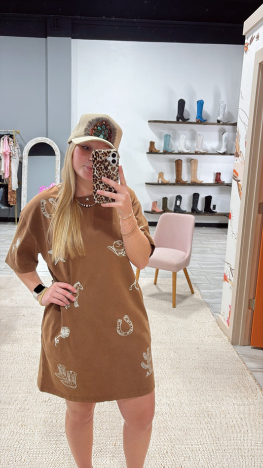 The Casual Cowgirl Dress