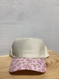 Floral Brim Trucker Hat