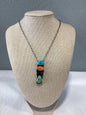 Multi Color Navajo Handmade Pendant