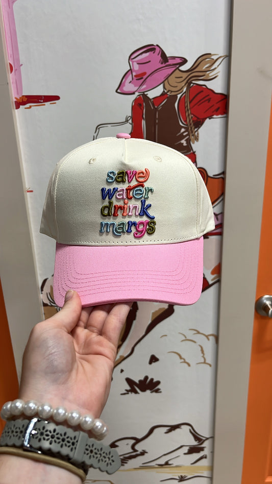 Save Water Drink Margs Trucker