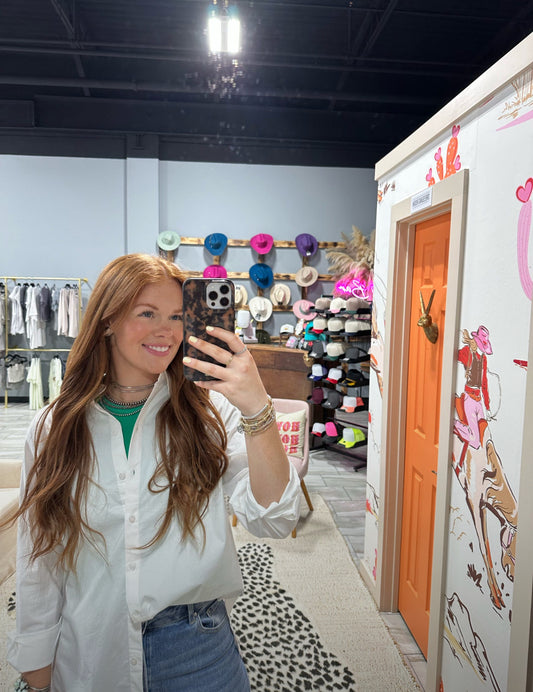White Button-Up Shirt