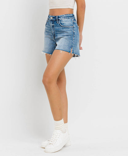 Rebbeca Dark High Waisted Short
