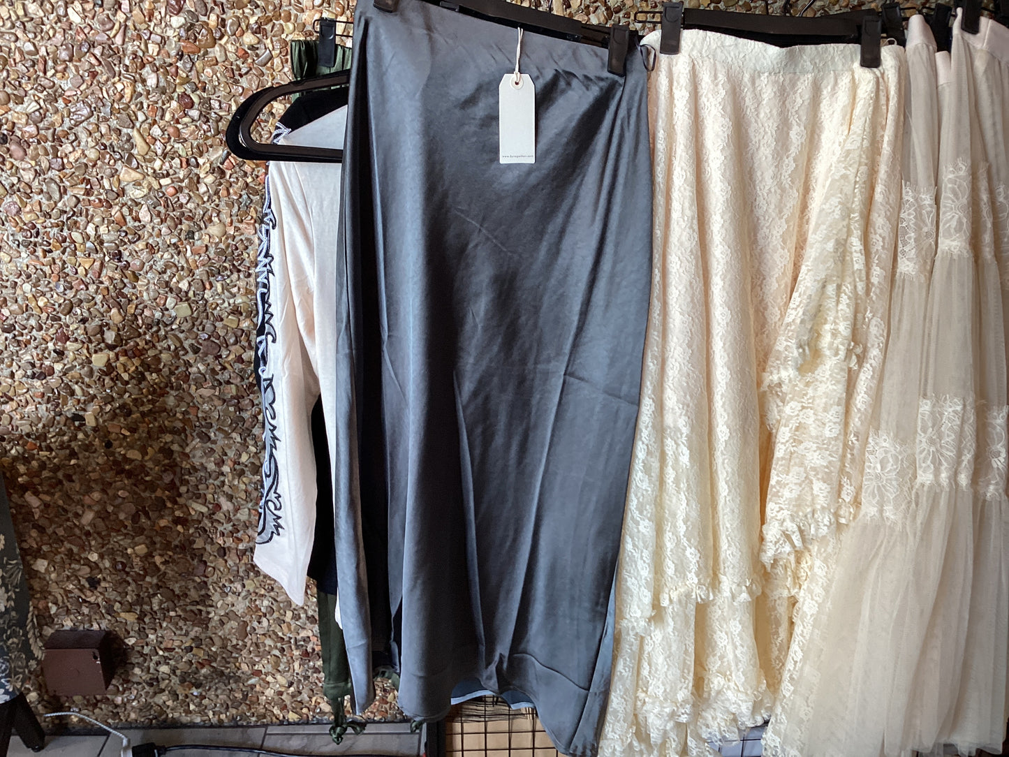By together grey skirt