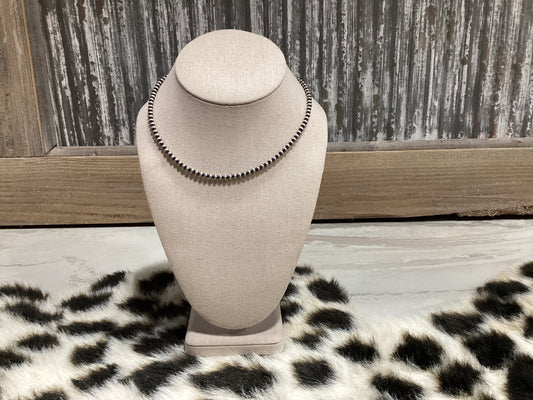 4mm 16" Sterling Silver Pearls
