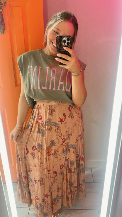 Western Rodeo Skirt