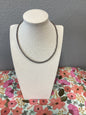 4mm 16" Sterling Silver Navajo Peals