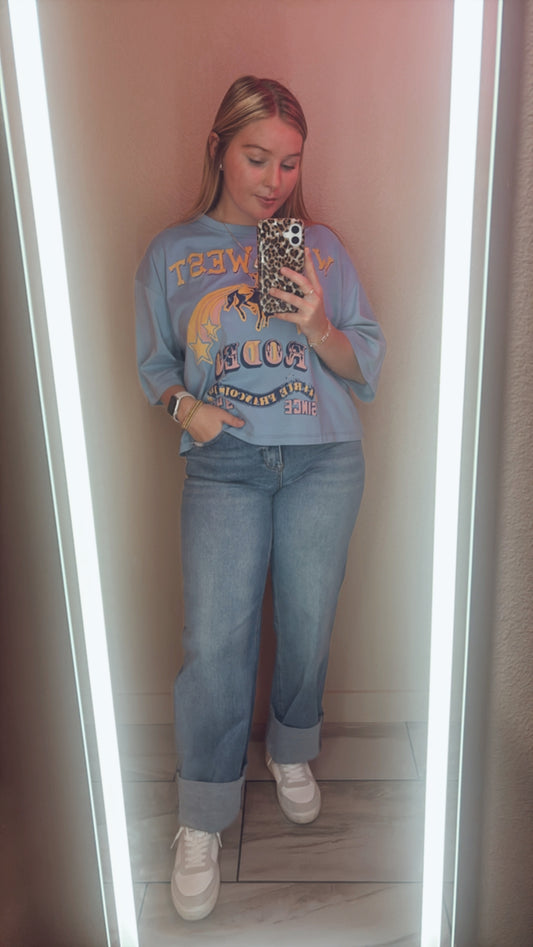 High Rise Baggy Jeans